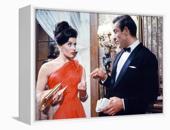 Dr. No, Eunice Gayson, Sean Connery, 1962-null-Framed Stretched Canvas