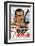 Dr. No, from Left: Ursula Andress, Sean Connery, 1962-null-Framed Art Print