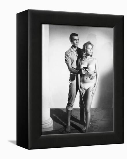 Dr No, L-R: Sean Connery, Ursula Andress, 1962-null-Framed Stretched Canvas