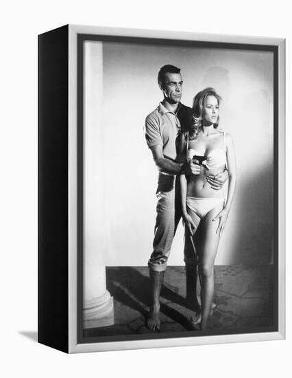 Dr No, L-R: Sean Connery, Ursula Andress, 1962-null-Framed Stretched Canvas