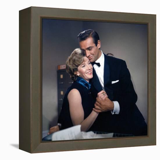 Dr. No, Lois Maxwell, Sean Connery, 1962-null-Framed Stretched Canvas