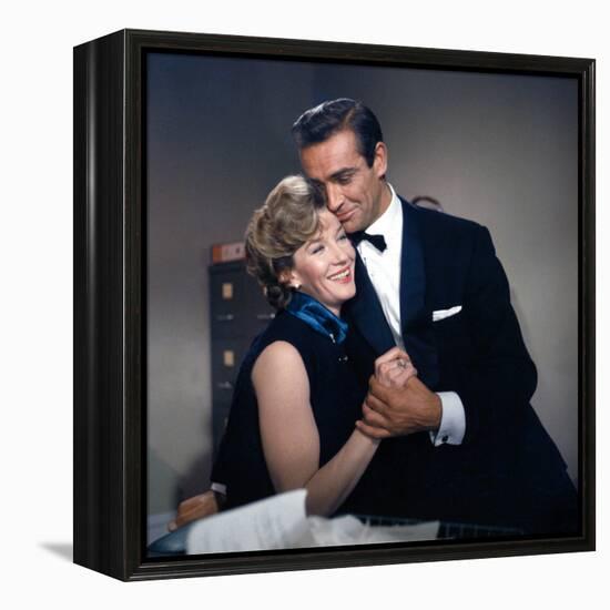 Dr. No, Lois Maxwell, Sean Connery, 1962-null-Framed Stretched Canvas