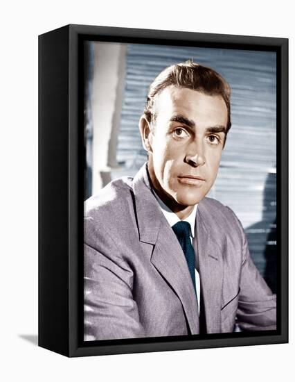 Dr No, Sean Connery, 1962-null-Framed Stretched Canvas