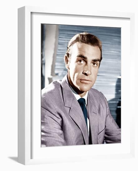 Dr No, Sean Connery, 1962-null-Framed Photo