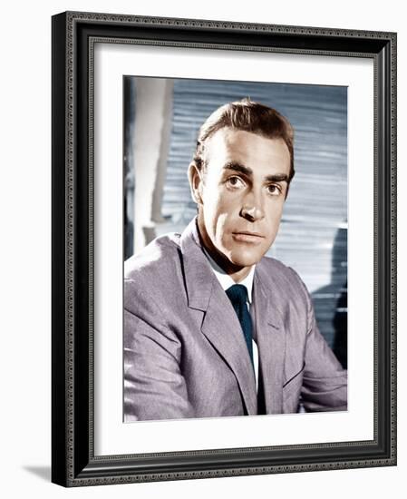 Dr No, Sean Connery, 1962-null-Framed Photo