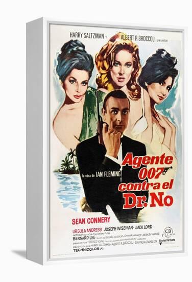 Dr. No, Sean Connery, 1962-null-Framed Stretched Canvas