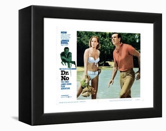 Dr. No, Ursula Andress, Sean Connery, 1962-null-Framed Premier Image Canvas