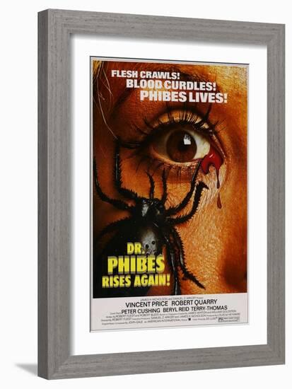 Dr. Phibes Rises Again, (aka Dr. Phibes Rises Again!), 1972-null-Framed Art Print