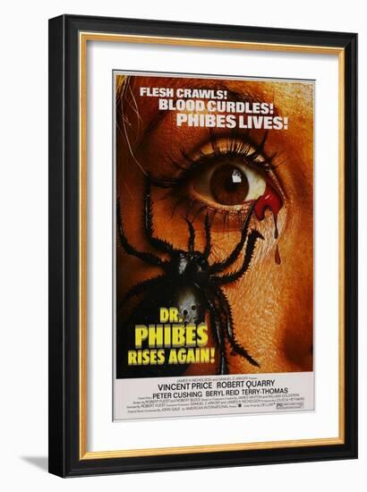 Dr. Phibes Rises Again, (aka Dr. Phibes Rises Again!), 1972-null-Framed Art Print