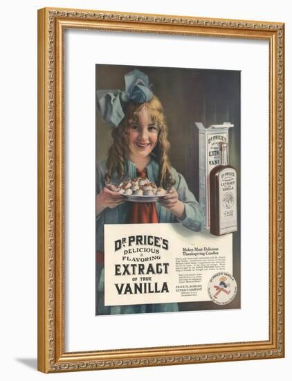 Dr Price's extract of Vanilla, USA, 1914-null-Framed Giclee Print