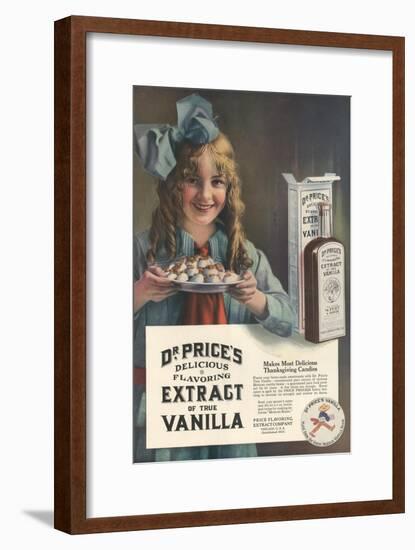 Dr Price's extract of Vanilla, USA, 1914-null-Framed Giclee Print