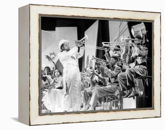 Dr. Rhythm De Franktuttle Avec Louis Armstrong 1938-null-Framed Stretched Canvas