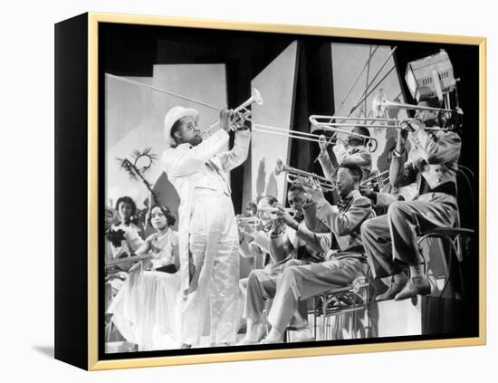 Dr. Rhythm De Franktuttle Avec Louis Armstrong 1938-null-Framed Stretched Canvas