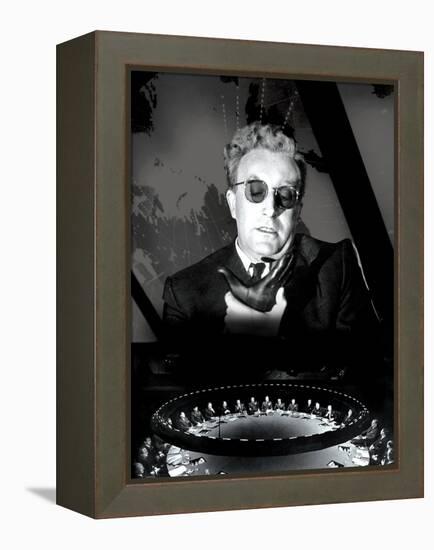 Dr. Strangelove, (aka Dr. Strangelove or: How I Learned To Stop Worrying And Love The Bomb), 1964-null-Framed Stretched Canvas