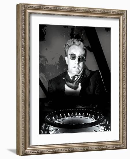 Dr. Strangelove, (aka Dr. Strangelove or: How I Learned To Stop Worrying And Love The Bomb), 1964-null-Framed Photo