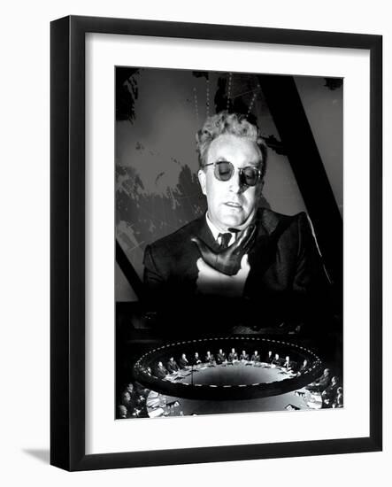 Dr. Strangelove, (aka Dr. Strangelove or: How I Learned To Stop Worrying And Love The Bomb), 1964-null-Framed Photo