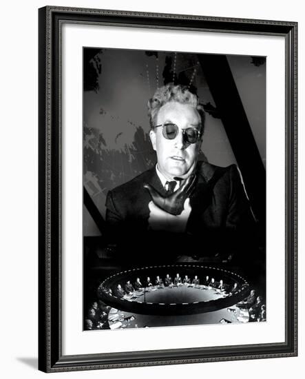 Dr. Strangelove, (aka Dr. Strangelove or: How I Learned To Stop Worrying And Love The Bomb), 1964-null-Framed Photo