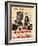 Dr. Strangelove, Belgian Movie Poster, 1964-null-Framed Art Print