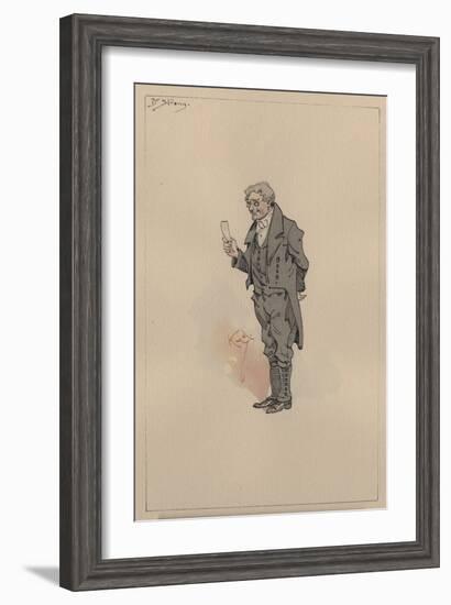 Dr Strong, C.1920s-Joseph Clayton Clarke-Framed Giclee Print