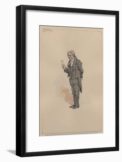 Dr Strong, C.1920s-Joseph Clayton Clarke-Framed Giclee Print