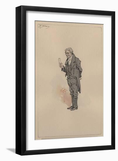 Dr Strong, C.1920s-Joseph Clayton Clarke-Framed Giclee Print