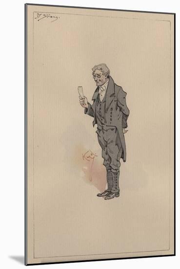 Dr Strong, C.1920s-Joseph Clayton Clarke-Mounted Giclee Print