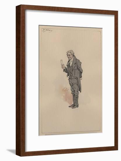 Dr Strong, C.1920s-Joseph Clayton Clarke-Framed Giclee Print