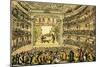 'Dr Syntax at Covent Garden Theatre'-Thomas Rowlandson-Mounted Giclee Print