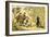 'Dr Syntax bound to a tree by highwaymen'-Thomas Rowlandson-Framed Giclee Print