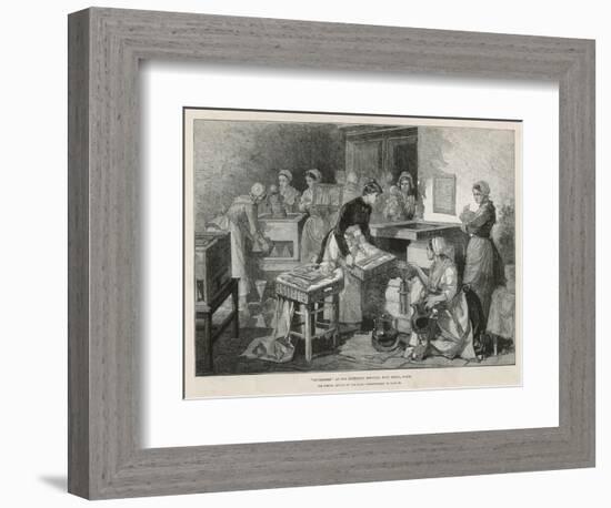 Dr Tarnier's Incubators in Use at la Maternite Hospital, Port Royal, Paris-null-Framed Art Print