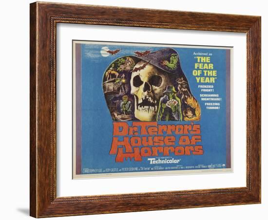 Dr. Terror's House of Horrors, 1965-null-Framed Giclee Print