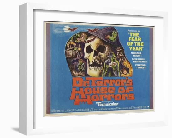 Dr. Terror's House of Horrors, 1965-null-Framed Giclee Print