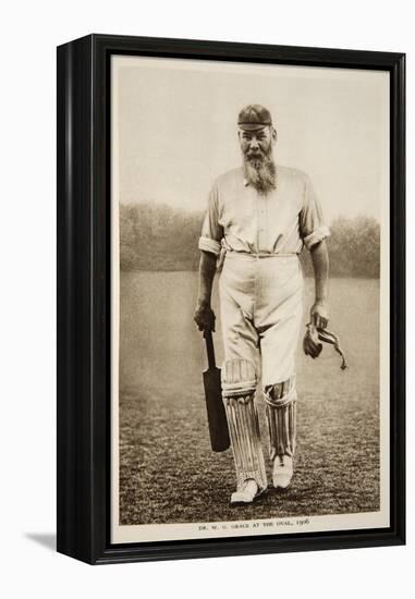 Dr. W.G. Grace at the Oval, 1906-null-Framed Premier Image Canvas