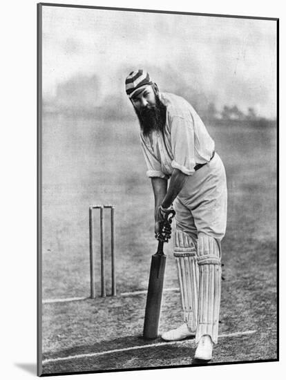 Dr. W.G. Grace at the Wicket, 1898-null-Mounted Photographic Print