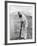 Dr. W.G. Grace at the Wicket, 1898-null-Framed Photographic Print
