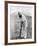 Dr. W.G. Grace at the Wicket, 1898-null-Framed Photographic Print