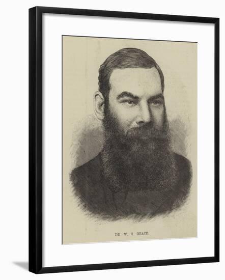 Dr W G Grace-null-Framed Giclee Print