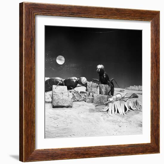 Dr Who, the Web Planet, 1965-Alisdair Macdonald-Framed Photographic Print