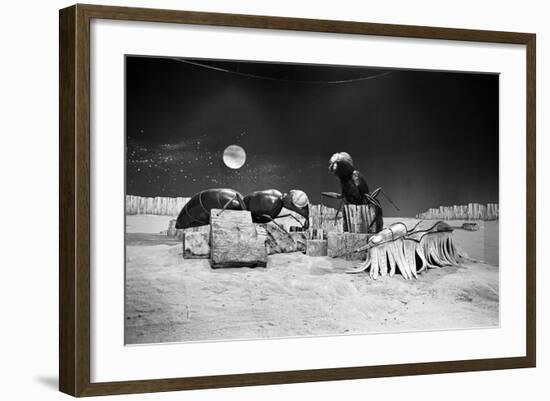 Dr Who, the Web Planet, 1965-Alisdair Macdonald-Framed Photographic Print