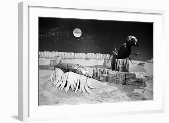 Dr Who, the Web Planet, 1965-Alisdair Macdonald-Framed Photographic Print