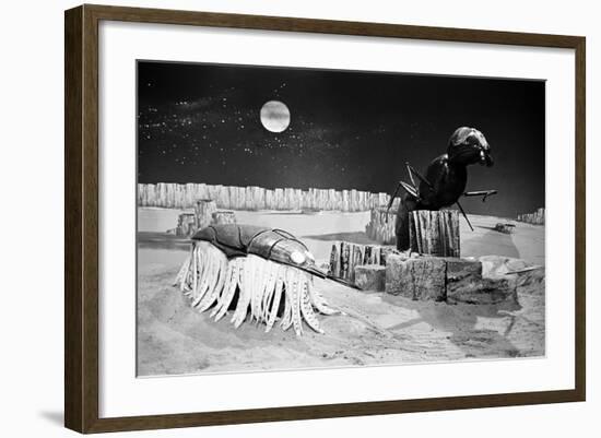 Dr Who, the Web Planet, 1965-Alisdair Macdonald-Framed Photographic Print