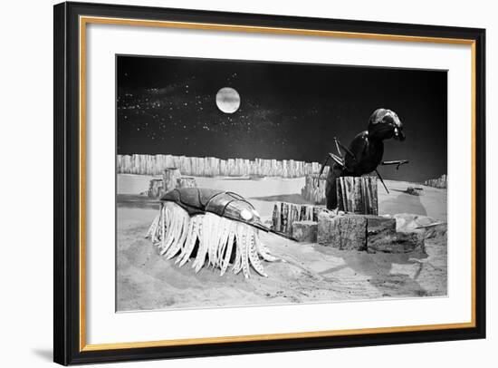 Dr Who, the Web Planet, 1965-Alisdair Macdonald-Framed Photographic Print