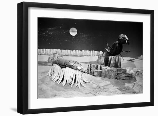 Dr Who, the Web Planet, 1965-Alisdair Macdonald-Framed Photographic Print