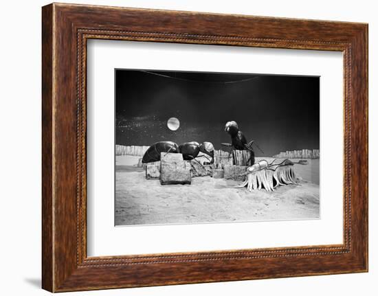 Dr Who, the Web Planet, 1965-Alisdair Macdonald-Framed Photographic Print