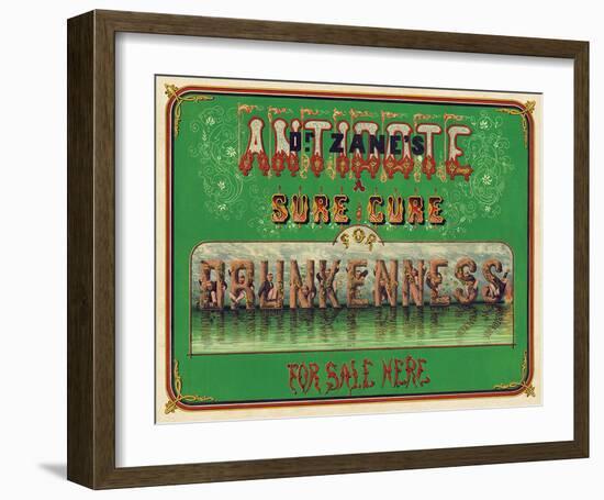 Dr. Zane’s Antidote, c. 1864-null-Framed Giclee Print