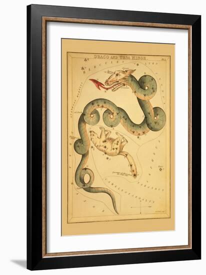 Draco and Ursa Minor-Aspin Jehosaphat-Framed Art Print