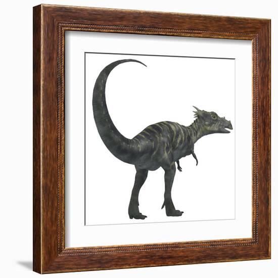 Dracorex Dinosaur from the Cretaceous Period-Stocktrek Images-Framed Art Print