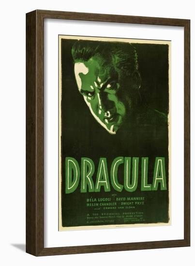 Dracula, 1931, Directed by Tod Browning-null-Framed Giclee Print