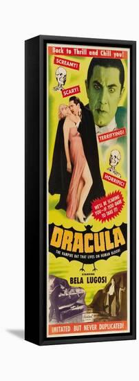 Dracula, 1931-null-Framed Stretched Canvas