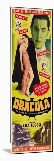 Dracula, 1931-null-Mounted Art Print